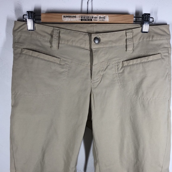 Athleta Dipper tan nylon outdoor pants size 8 Tall - Picture 2 of 11